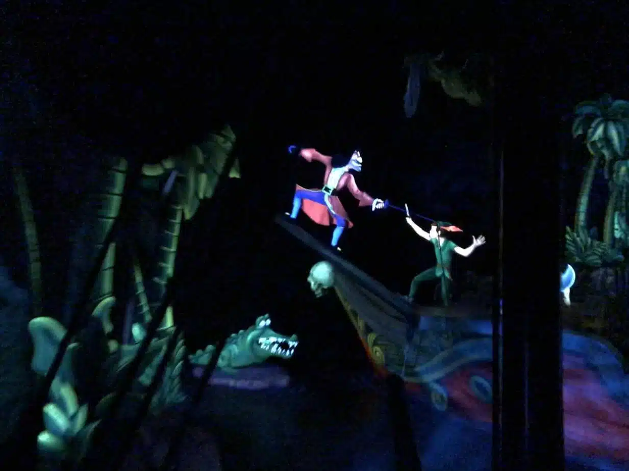 Peter Pan's Flight is a great ride for little ones in Disneyland Paris