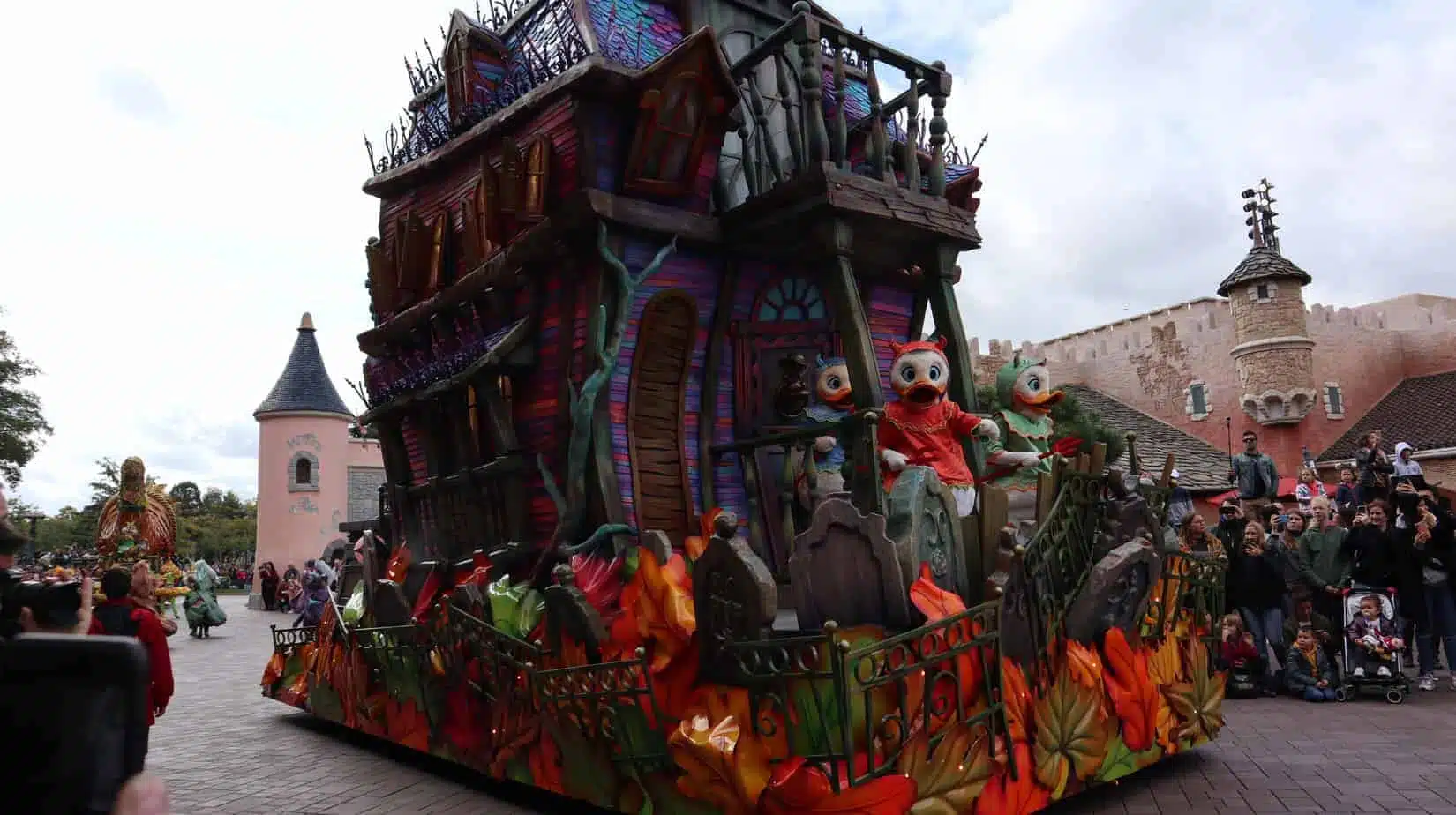 Halloween parade at Disneyland Paris