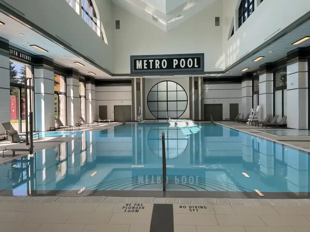 Pool in Disney Hotel New York - The Art of Marvel