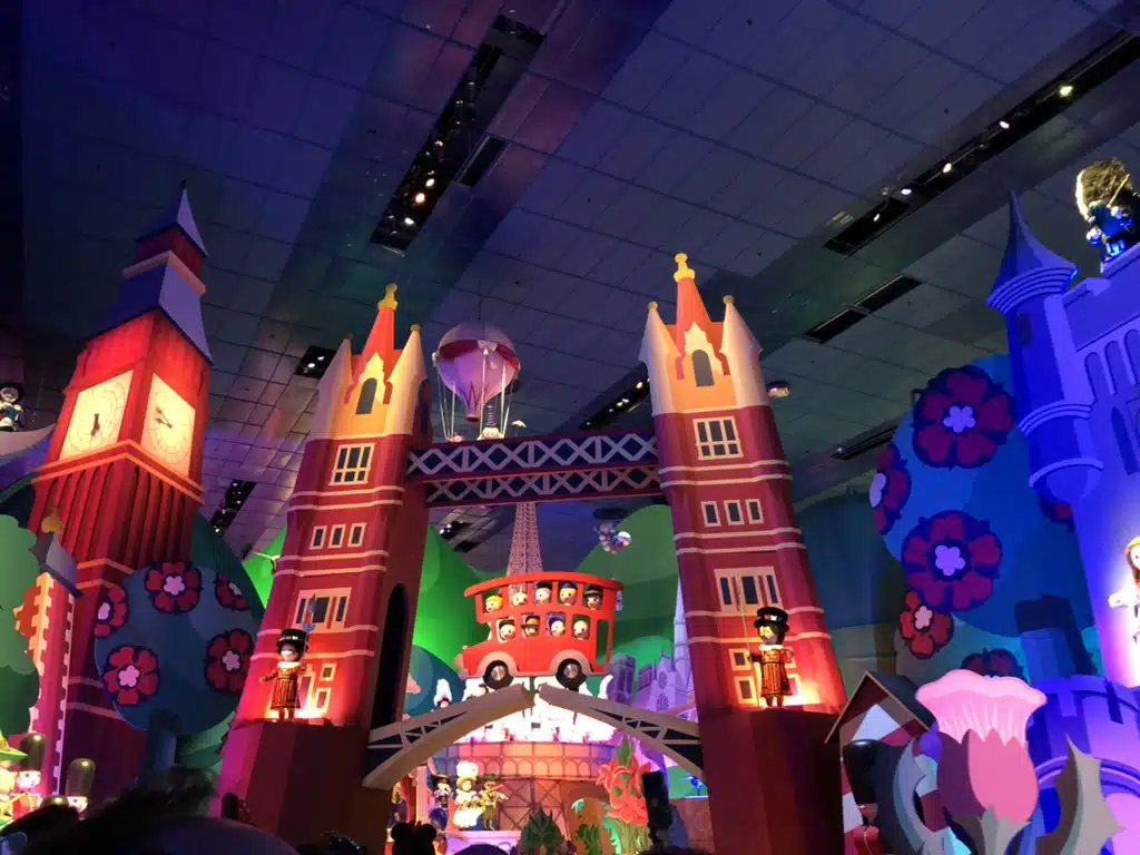 The UK in It's a Small World at Disneyland Paris